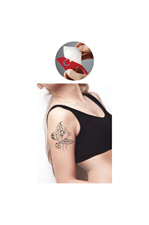 Alsepeteavm Gezegenler Tattoo Geçici Dövme Şablonları Kına Kalıpları