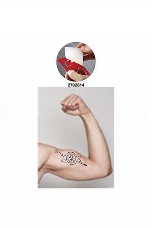 Alsepeteavm Vicdan Bir Pusula  Tattoo Geçici Dövme Şablonları Kına Kalıpları