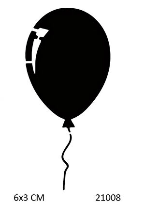 Alsepeteavm Balon  Geçici Dövme Şablonu