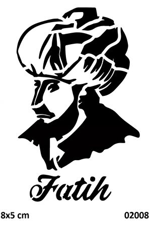 Alsepeteavm Fatih Sultan Mehmet Geçici Dövme Şablonu