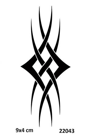 Alsepeteavm Tribal Geçişler Dövmesi Geçici Dövme Deseni