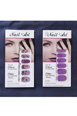 Alsepeteavm Nail Art Tırnak Süsleme Mosmor dövmesi 