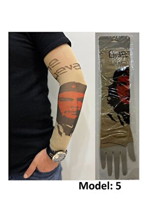 Alsepeteavm Giyilebilir Dövme Çift Kol 2 Adet Kol Çorap Dövmesi Sleeve tattoo Model5