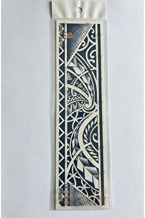 Alsepeteavm Kol ve Ayak İçin Şerit 28x6 cm GZBH-002 Yarı Kalıcı Geçici Dövme