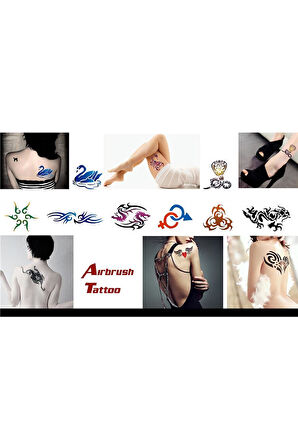 Alsepeteavm Florasan Yeşil 50 ML Konsantre Airbrush Geçici Dövme Boyası Paasche