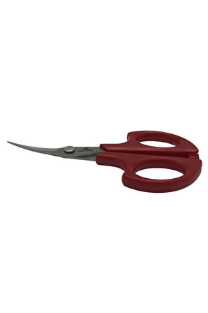 Plastik Saplı Eğri Nakış Makası (4.76 inç - 121mm) / HS-1663