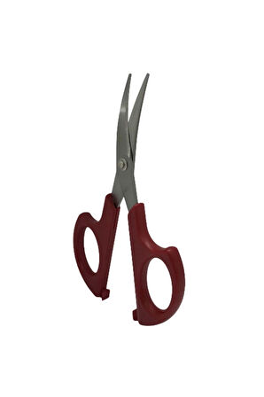 Plastik Saplı Eğri Nakış Makası (5.37 inç- 136.5mm) / HS-1673