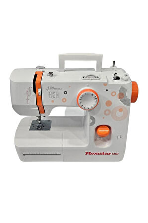 Moonstar Ev Tipi Düz Dikiş Makinesi 12 Desenli / Model 590 …