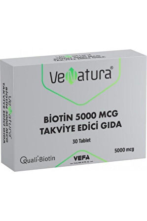Venatura Biotin 5000 mcg 30 Tablet