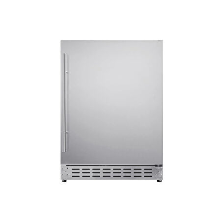 Berfmann Outdoor Tezgah Altı Ankastre Buzdolabı (Kapılı) - BUR113-SS