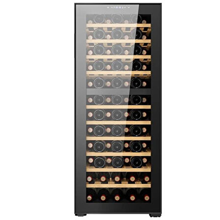 Berfmann Çift Bölmeli Şarap Dolabı ve Soğutucu (80 Şişelik)