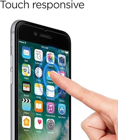 i-Stone 9H Temperli Kırılmaz Cam/ Ekran Koruyucu iPhone 6 Uyumlu
