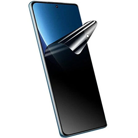 İ-Stone Oneplus 9 Pro Uyumlu Hayalet Mat Nano Antı-Shock Darbe Emici Kırılmaz Ekran Koruyucu Jelatin