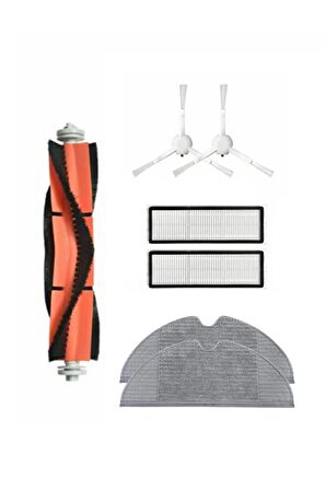 Xiaomi Vacuum Mop 1C Robot Süpürge Uyumlu 7'li Yedek Parça Seti