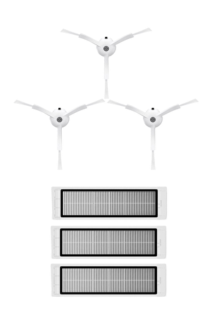 Xiaomi Vacuum Cleaner (Global) Robot Süpürge Uyumlu  6'lı Yedek Parça Seti