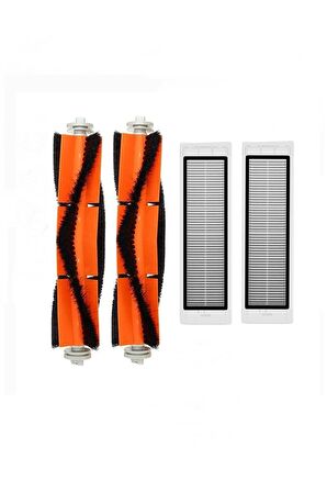 Xiaomi Vacuum Mop 2 Robot Süpürge Uyumlu  4'lü Yedek Parça Seti