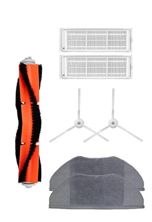 Xiaomi Vacuum Mop 2 Lite Robot Süpürge Uyumlu 7'li Yedek Parça Seti