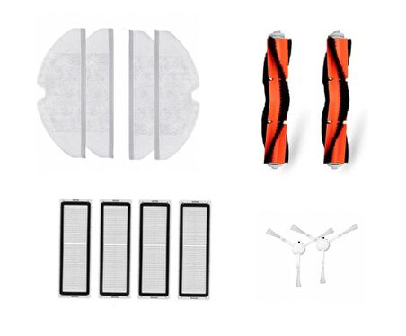 Xiaomi Vacuum Mop 2 Robot Süpürge Uyumlu 12'li Yedek Parça Seti