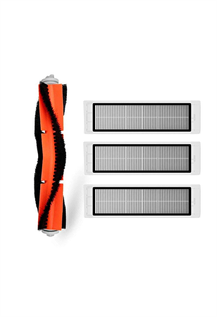 Xiaomi Vacuum Cleaner 1S  Robot Süpürge Uyumlu 4'lü Yedek parça Seti