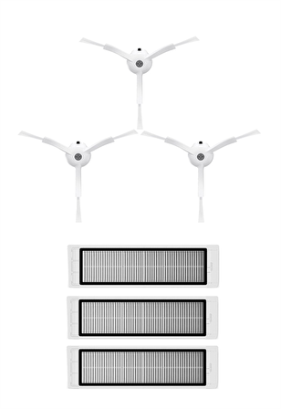 Xiaomi Vacuum Cleaner 1S  Robot Süpürge Uyumlu 6'lı Yedek parça Seti 