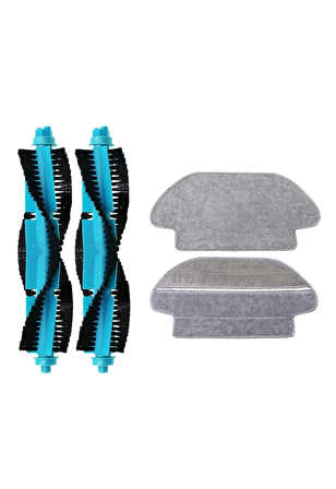 Viomi V2 Pro Robot Süpürge Uyumlu 4'lü Yedek Parça Seti