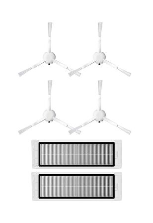 Xiaomi Trouver LDS Robot Süpürge Uyumlu 6'lı Yedek Parça Seti