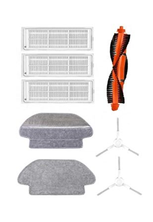 Viomi SE Robot Süpürge Uyumlu 8'li Yedek Parça Seti