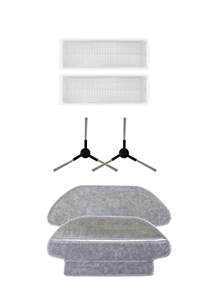 Viomi V3 Robot Süpürge Uyumlu 6'lı Yedek Parça Seti