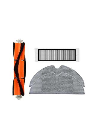 Xiaomi Trouver LDS Robot Süpürge Uyumlu 4'lü Yedek Parça Seti