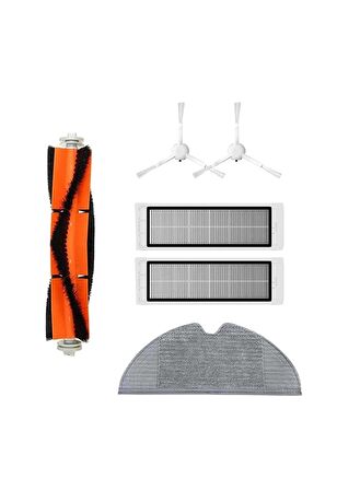 Xiaomi Trouver LDS Robot Süpürge Uyumlu 6'lı Yedek Parça Seti