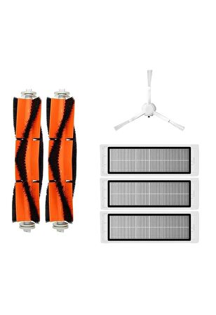 Xiaomi Trouver LDS Robot Süpürge Uyumlu 6'lı Yedek Parça Seti