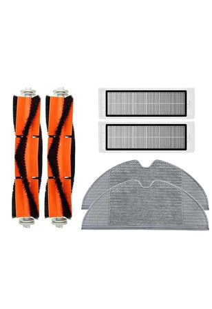 Xiaomi Trouver LDS Robot Süpürge Uyumlu 6'lı Yedek Parça Seti