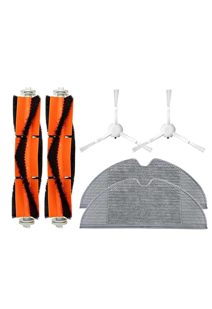 Xiaomi Trouver LDS Robot Süpürge Uyumlu 6'lı Yedek Parça Seti