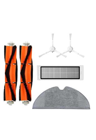 Xiaomi Trouver LDS Robot Süpürge Uyumlu 6'lı Yedek Parça Seti