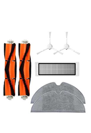 Xiaomi Trouver LDS Robot Süpürge Uyumlu 7'li Yedek Parça Seti