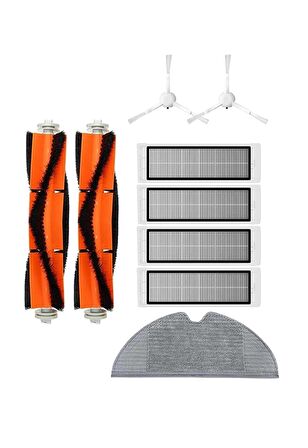 Xiaomi Trouver LDS Robot Süpürge Uyumlu 9'lu Yedek Parça Seti