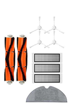 Xiaomi Trouver LDS Robot Süpürge Uyumlu 10'lu Yedek Parça Seti