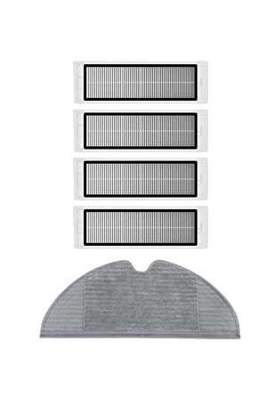 Xiaomi Vacuum Mop 2 Robot Süpürge Uyumlu 5'li Yedek Parça Seti