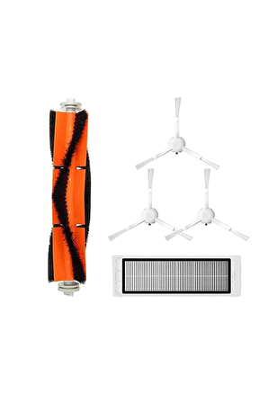 Xiaomi Vacuum Mop 2 Robot Süpürge Uyumlu 5'li Yedek Parça Seti