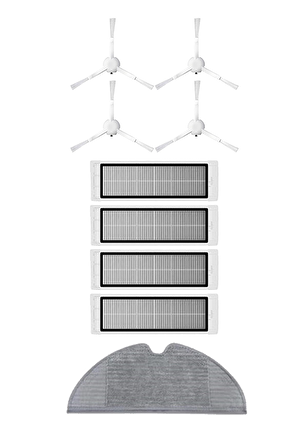 Xiaomi Vacuum Mop 2 Robot Süpürge Uyumlu 9'lu Yedek Parça Seti