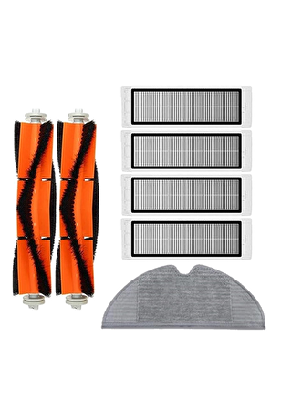 Xiaomi Vacuum Mop 2 Robot Süpürge Uyumlu 7'li Yedek Parça Seti