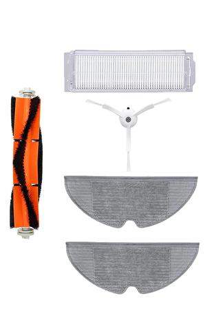 Xiaomi Vacuum Mop 2 Pro Robot Süpürge Uyumlu 5'li Yedek Parça Seti