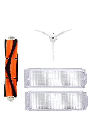 Xiaomi Vacuum Mop 2 Pro Robot Süpürge Uyumlu 4'lü Yedek Parça Seti