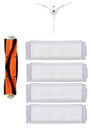 Xiaomi Vacuum Mop 2 Pro Robot Süpürge Uyumlu 6'lı Yedek Parça Seti