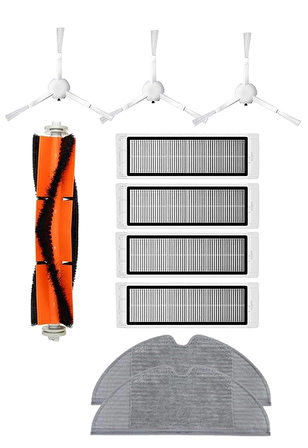 Xiaomi Vacuum Mop 2 Robot Süpürge Uyumlu 10'lu Yedek Parça Seti