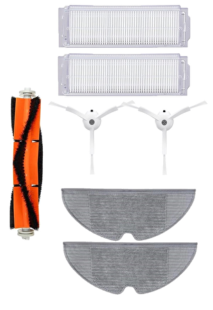 Xiaomi Vacuum Mop 2 Pro Robot Süpürge Uyumlu 7'li Yedek Parça Seti