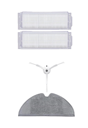 Xiaomi Vacuum Mop 2 Pro Robot Süpürge Uyumlu 4'lü Yedek Parça Seti