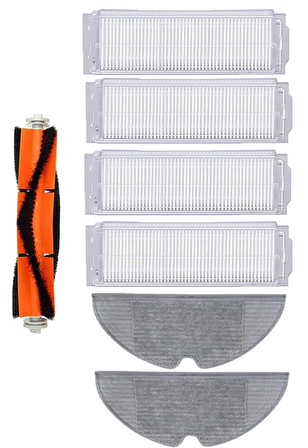 Xiaomi Vacuum Mop 2 Pro Robot Süpürge Uyumlu 7'li Yedek Parça Seti