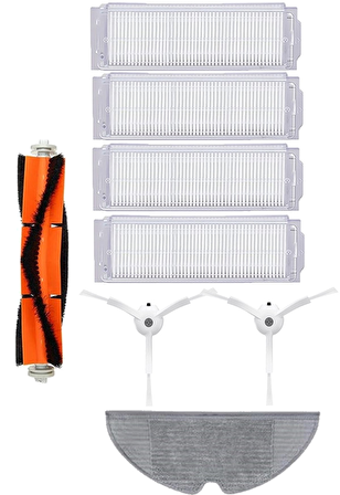 Xiaomi Vacuum Mop 2 Pro Robot Süpürge Uyumlu 8'li Yedek Parça Seti