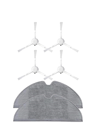 Xiaomi Vacuum Mop 1C Robot Süpürge Uyumlu 6'lı Yedek Parça Seti